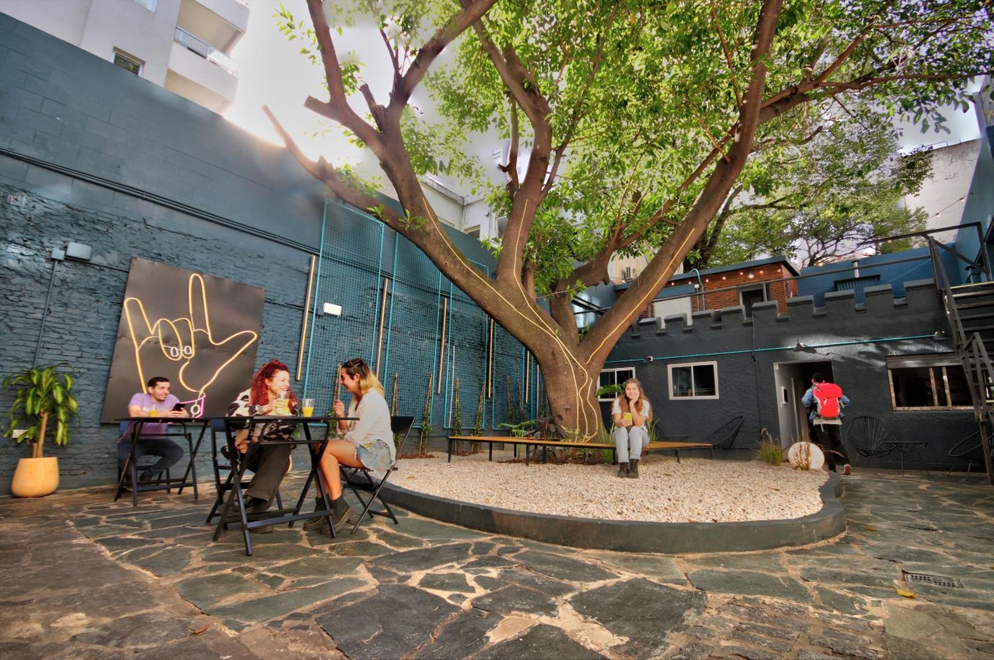 Play Hostel Garden Buenos Aires Exterior foto