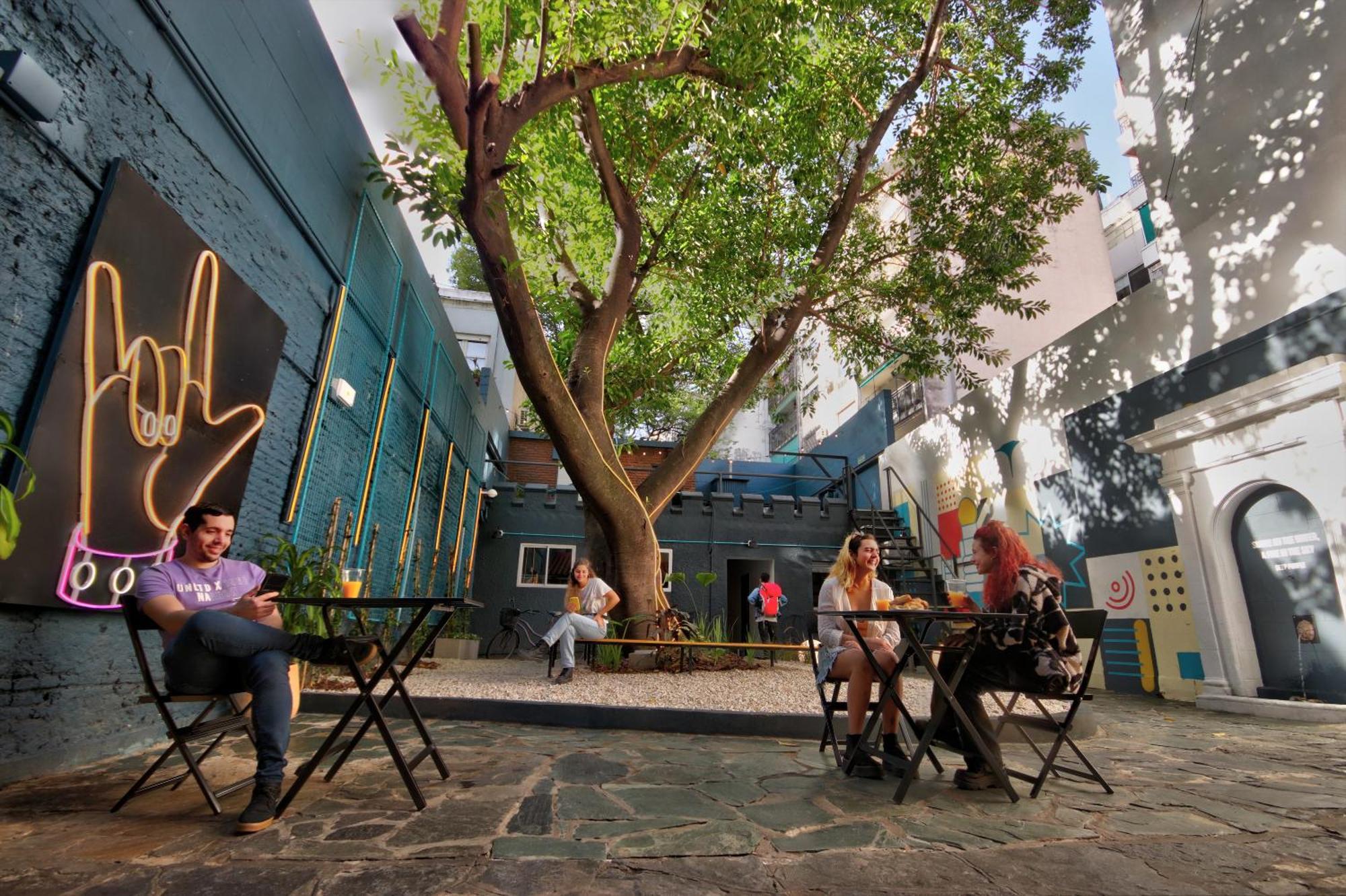Play Hostel Garden Buenos Aires Exterior foto